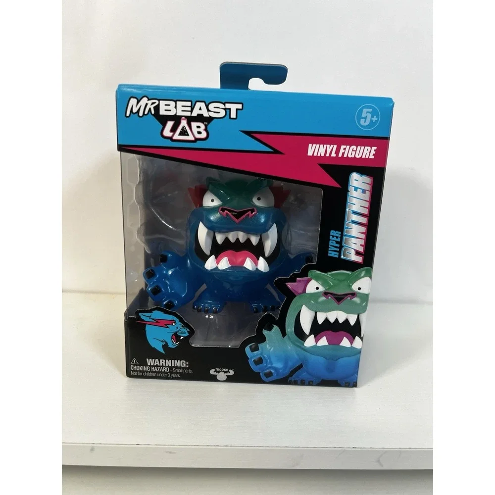 Moose Mr Beast Lab Hyper Panther Vinyl Figure – New In Stock‎ Collectible